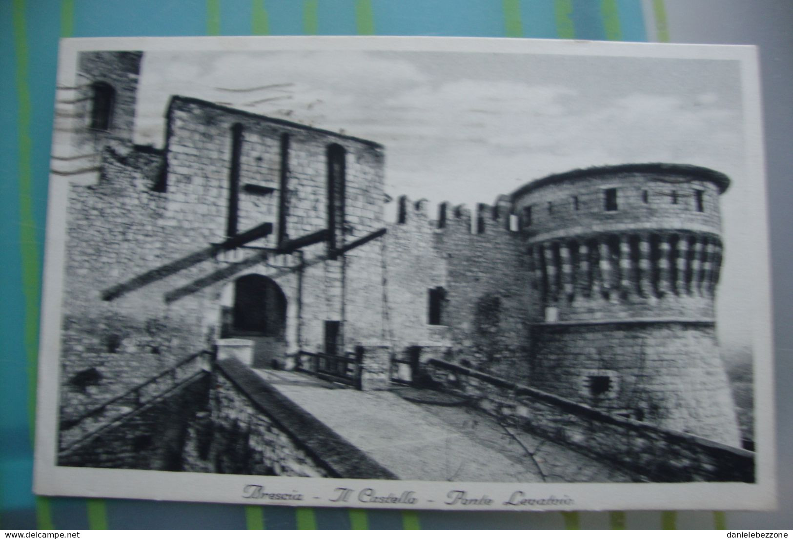 Brescia Il Castello Ponte Levatoio - Viaggiata 1929 - Brescia