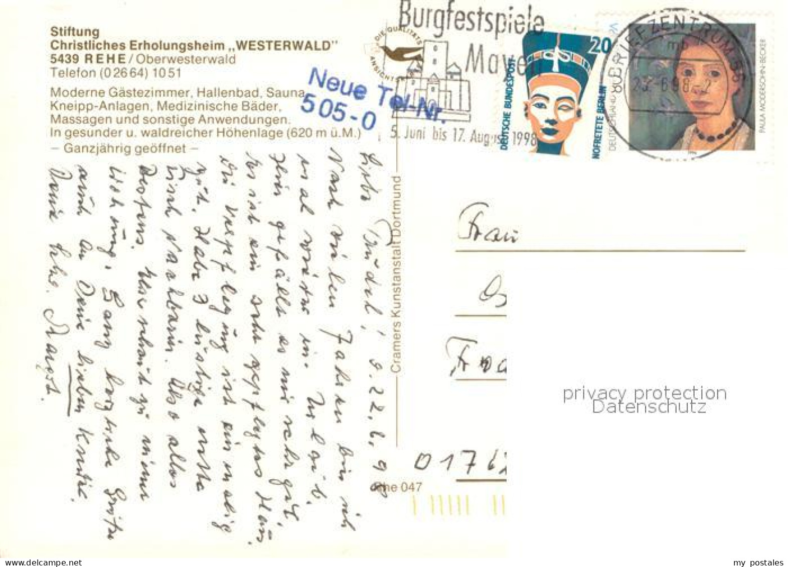 73653127 Rehe Westerwald Christl Erholungsheim Westerwald Rehe Westerwald - Other & Unclassified