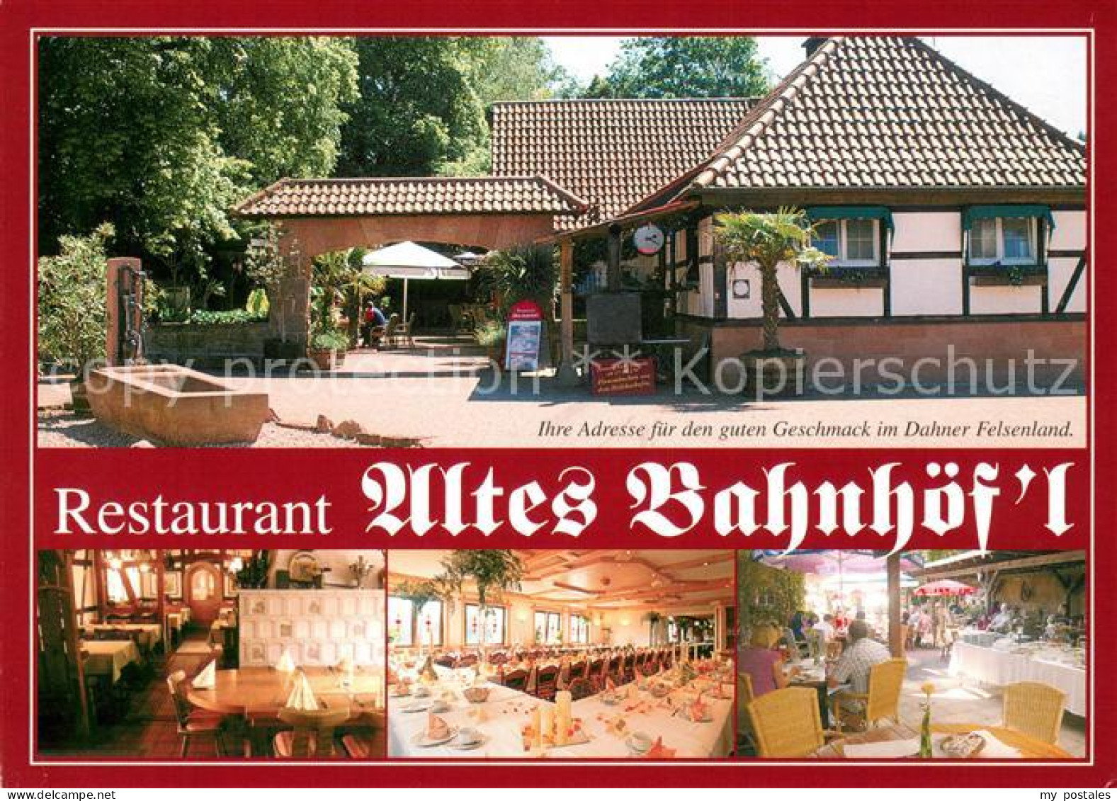 73653122 Dahn Restaurant Altes Bahnhoefl Gastraeume Festsaal Dahn - Dahn