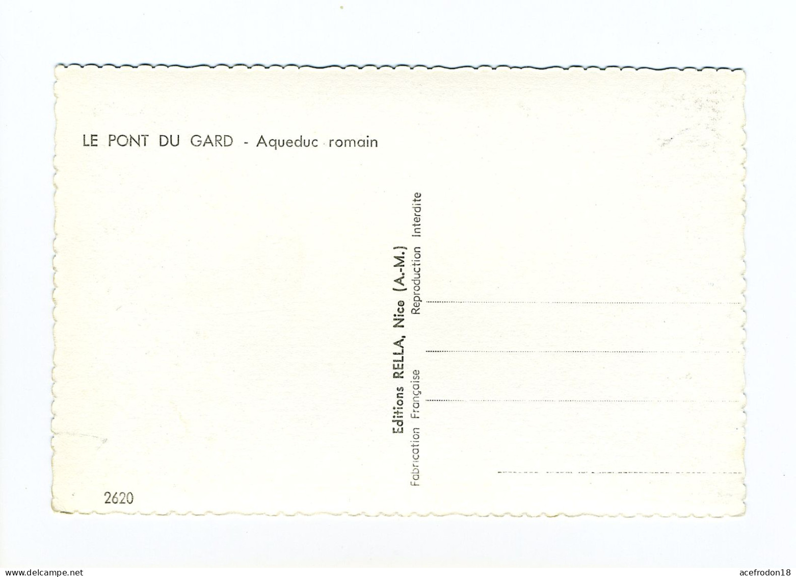 Le Pont Du Gard - Aqueduc Romain - Other & Unclassified