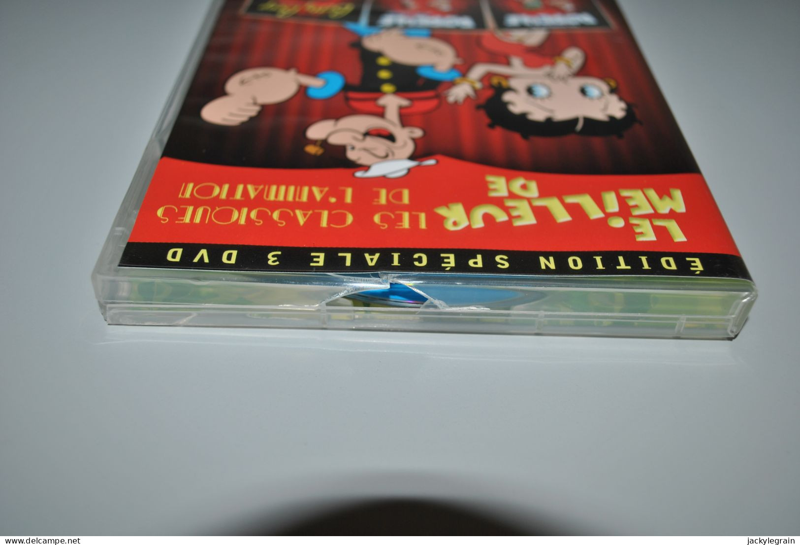 DVD "Popeye/Betty Boop" Langue : Français Bon état (boitier Endommagé) Vente En Belgique Uniquement Envoi Bpost 3 € - Dibujos Animados