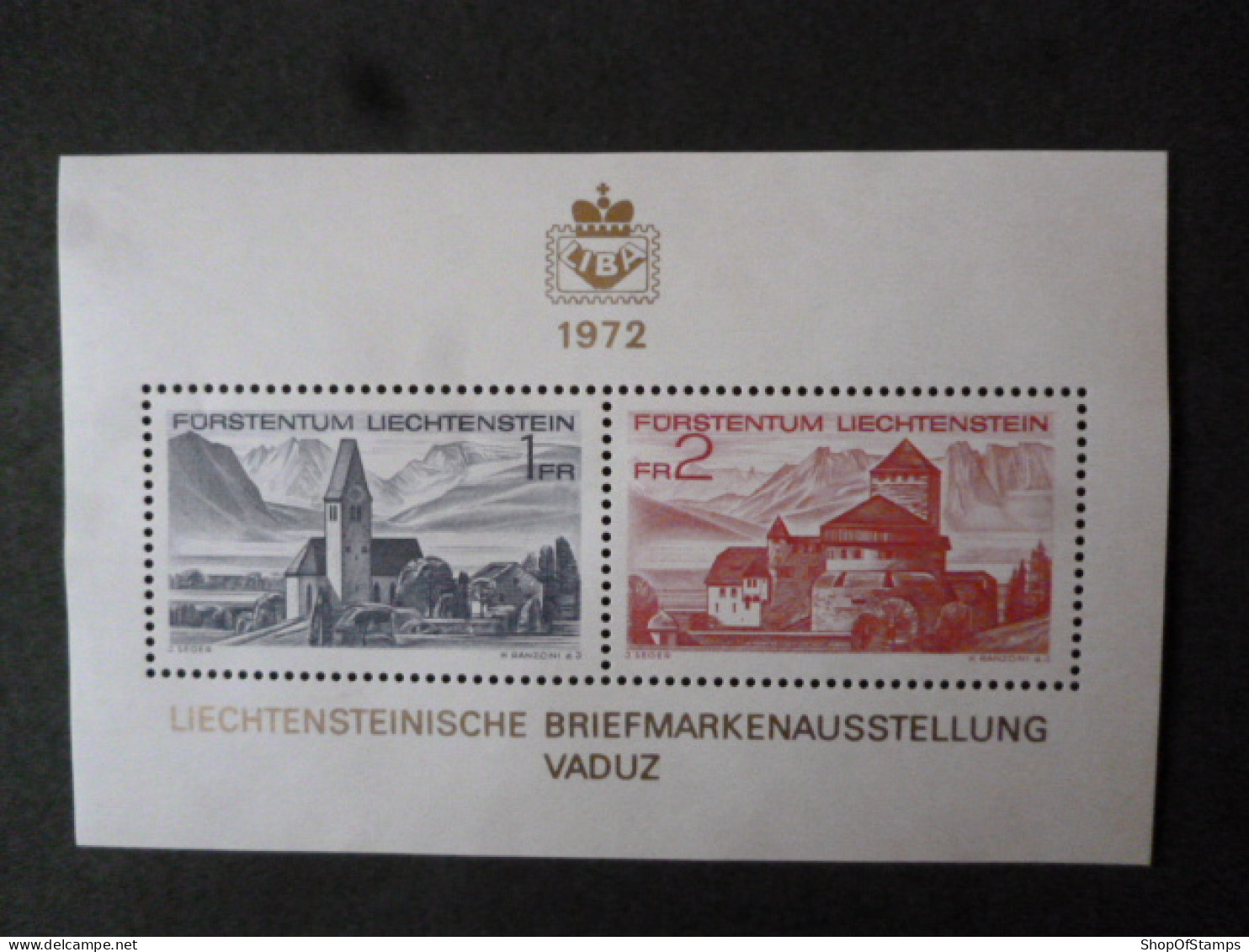LICHENSTEIN SG 553MS - Used Stamps