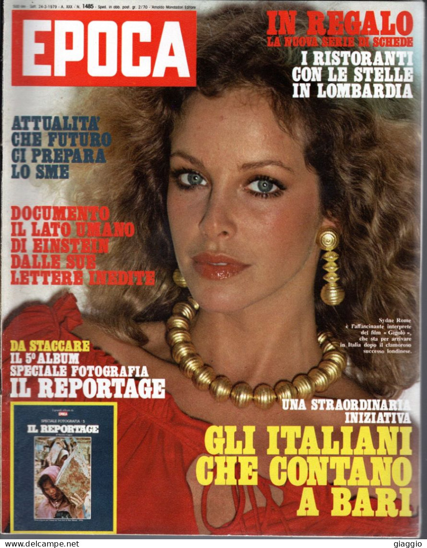 °°° RIVISTA EPOCA N° 1485 DEL 24 MARZO 1979 °°° - Andere & Zonder Classificatie