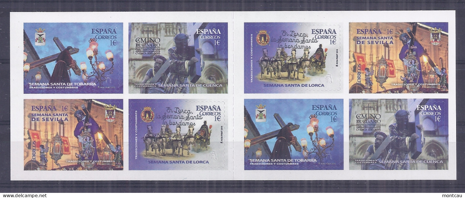 Spain 2016. Semana Santa. Ed: 5037-40 Mnh(**) - Unused Stamps