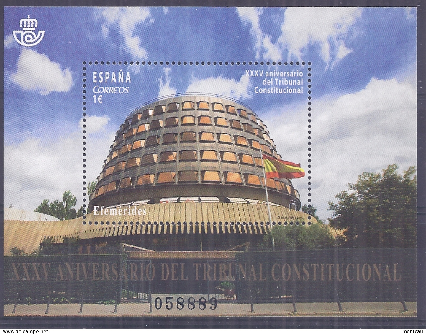 Spain 2015. Tribunal Constitucional. Ed: 4986 Mnh(**) - Unused Stamps