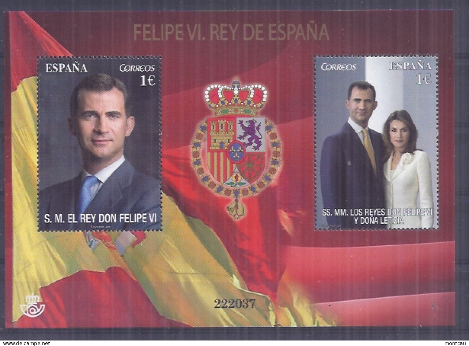 Spain 2014. Felipe VI. Ed: 4913 Mnh(**) - Nuevos