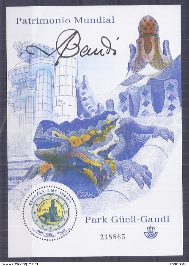 Spain 2014. Park Güell. Ed: 4876 Mnh(**) - Unused Stamps