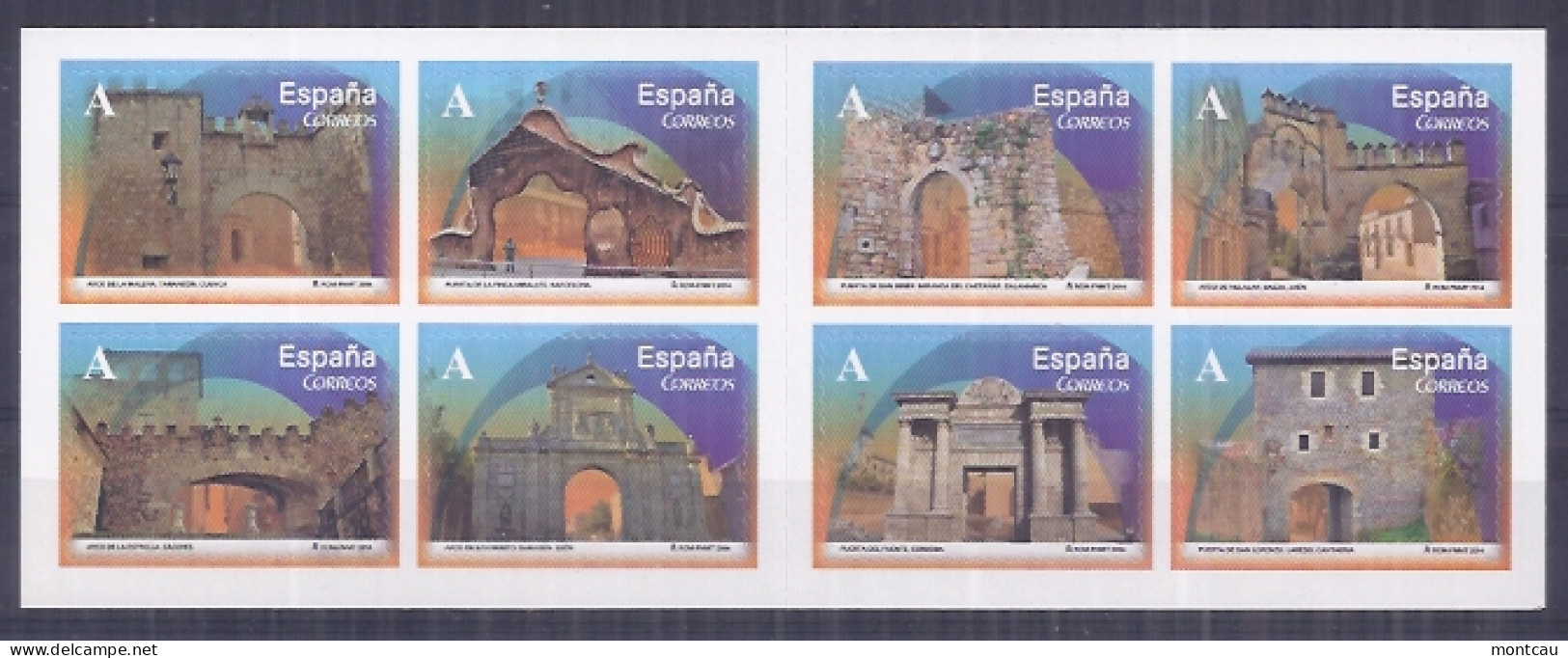 Spain 2014. Arcos Y Puertas. Ed: 4838-45 Mnh(**) - Ongebruikt