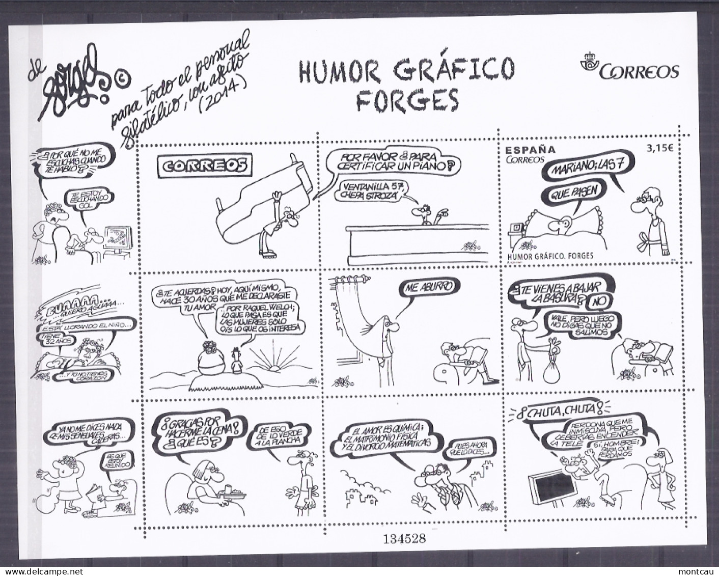 Spain 2014. Forges. Ed: 4912 Mnh(**) - Ongebruikt