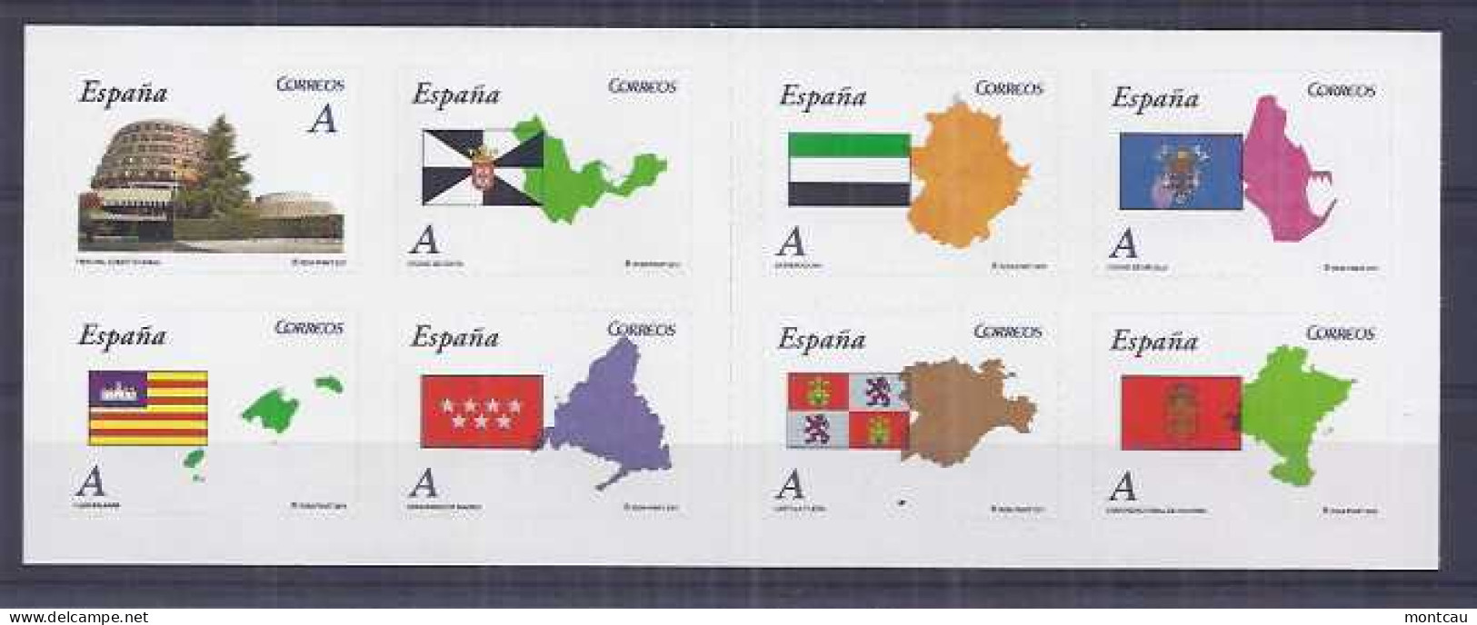 Spain 2011. Autonomias. Ed 4613-20 (**) - Ongebruikt