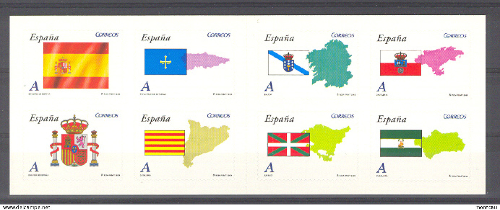 Spain 2009. Autonomias. Ed 4446-53 (**) - Ungebraucht