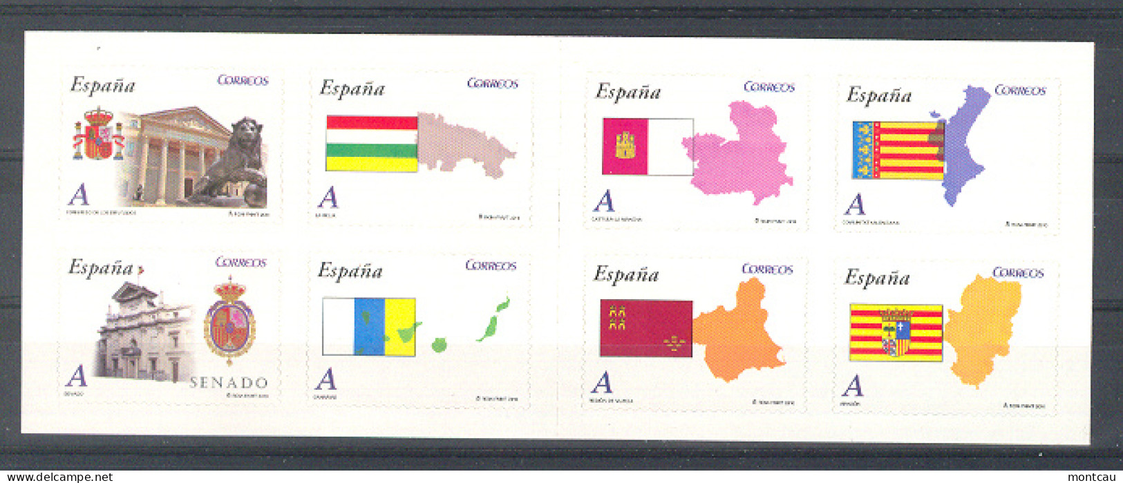 Spain 2010. Autonomias. Ed 4524-31 (**) - Unused Stamps