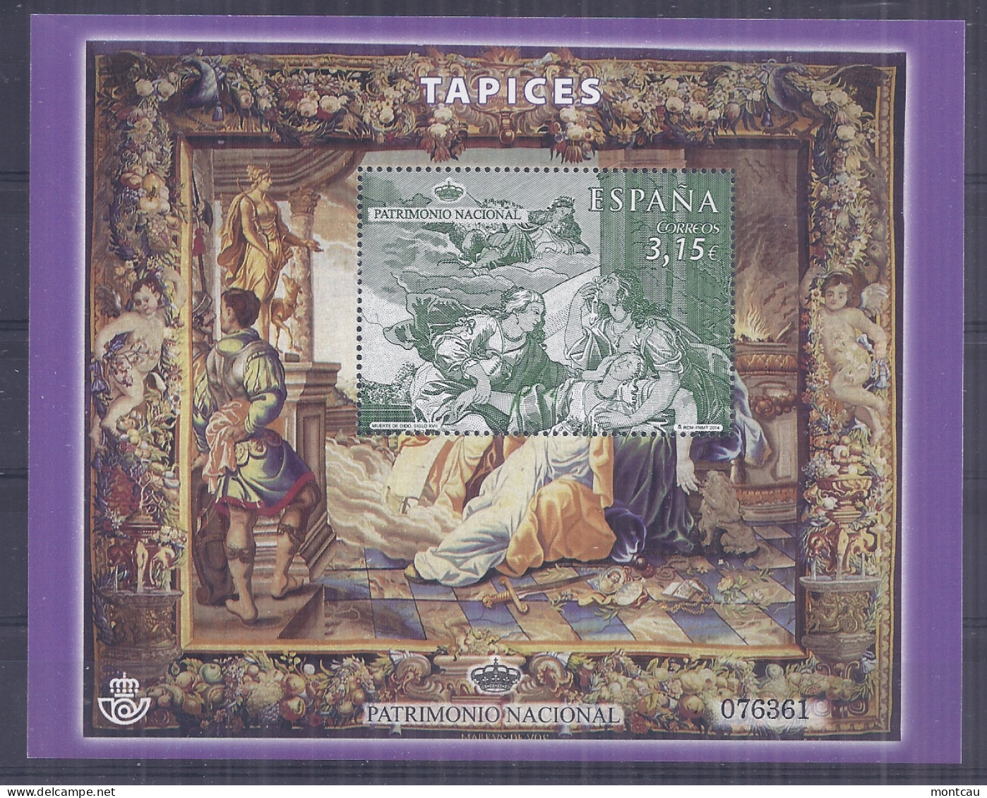Spain 2014. Tapices. Ed: 4907 Mnh(**) - Unused Stamps