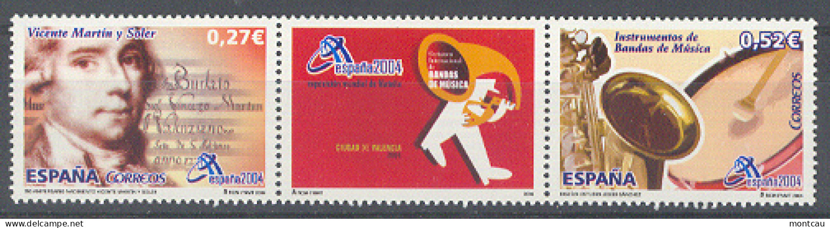 Spain 2004 - Expo Filatelia Ed 4085-86 (**) - Unused Stamps