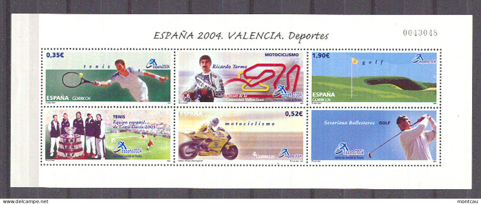 Spain 2004 -Expo Mundial Filatelia Ed 4091  (**) - Unused Stamps