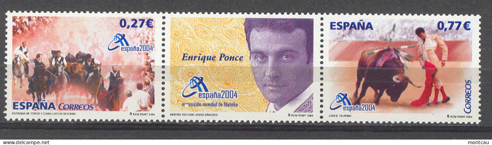 Spain 2004 -Expo Mundial Filatelia Ed 4089-90  (**) - Unused Stamps