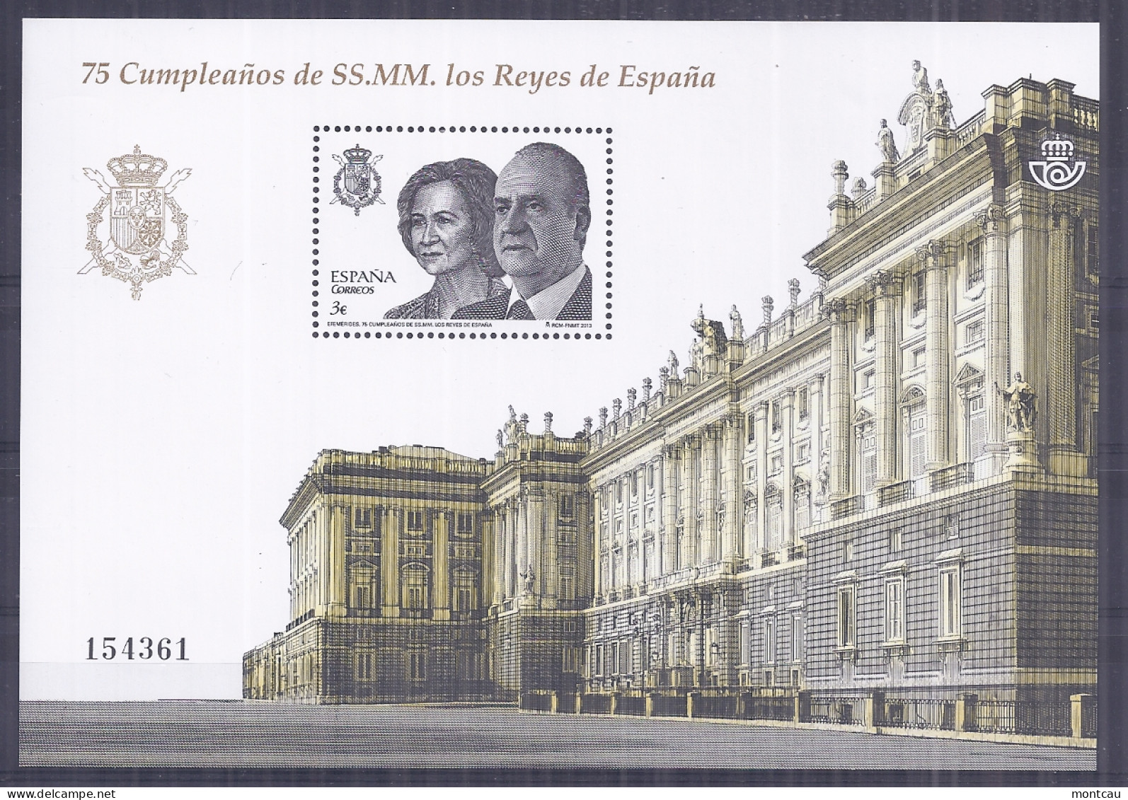 Spain 2013. Cum. Reyes De España. Ed: 4829 Mnh(**) - Unused Stamps
