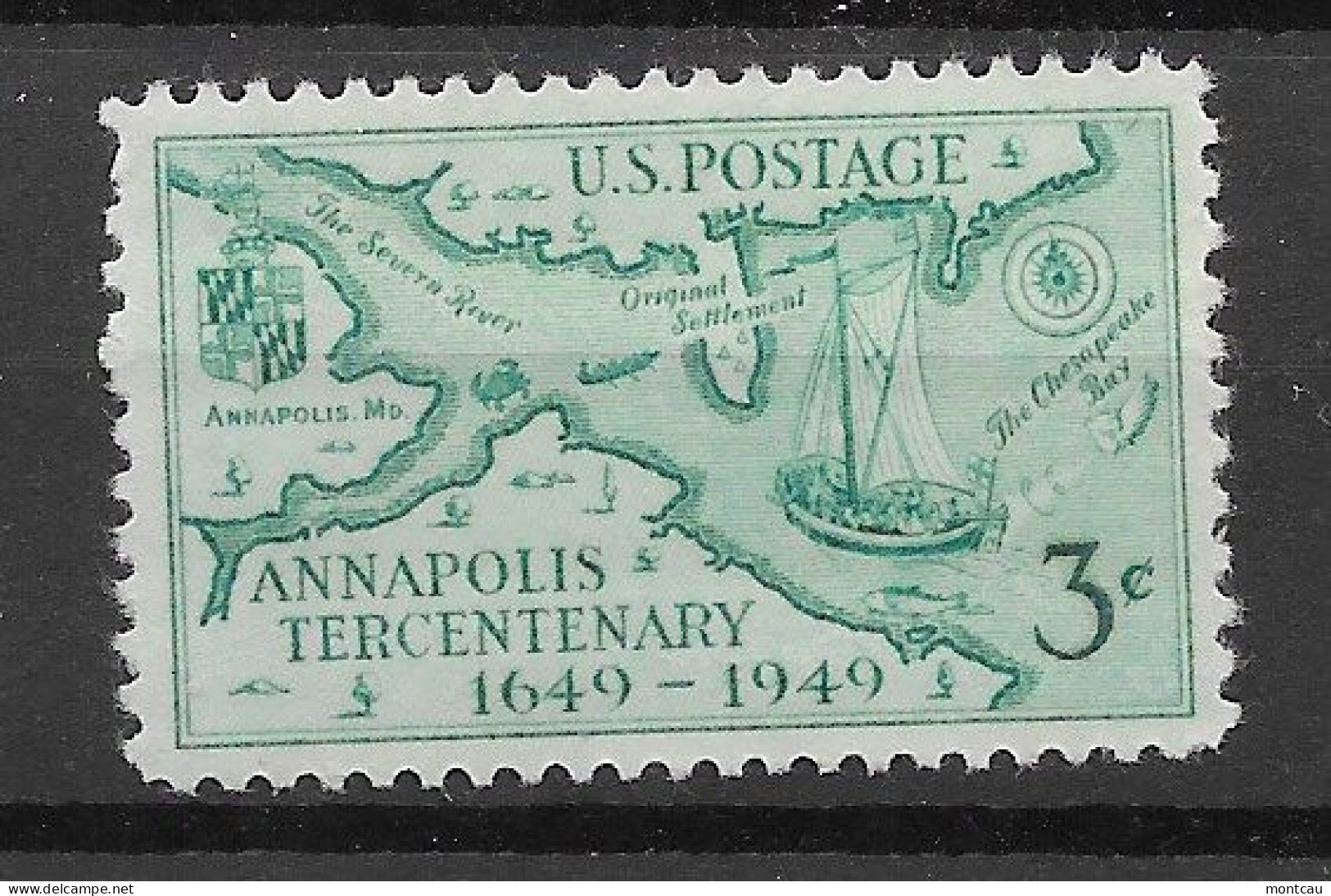 USA 1949.  Indianapolis Sc 984  (**) - Unused Stamps