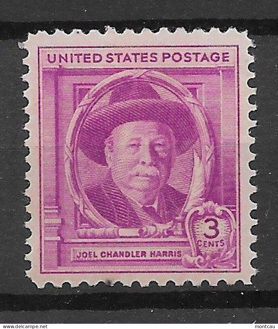 USA 1948.  Chandler Harris Sc 980  (**) - Unused Stamps
