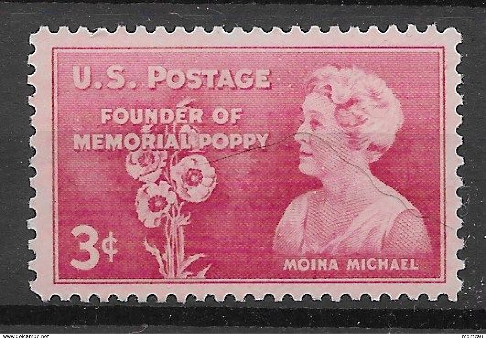 USA 1948.  Moina Michael Sc 977  (**) - Nuevos