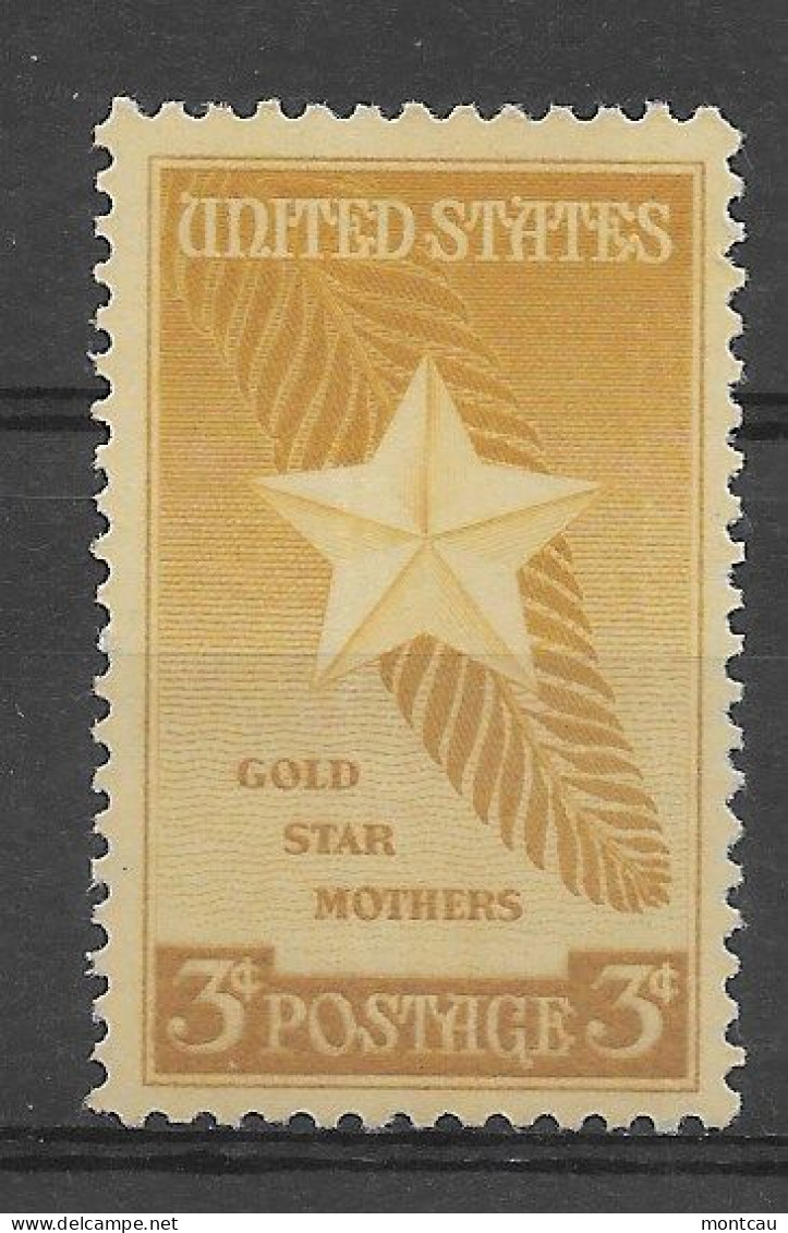 USA 1948.  Gold Star Sc 969  (**) - Unused Stamps