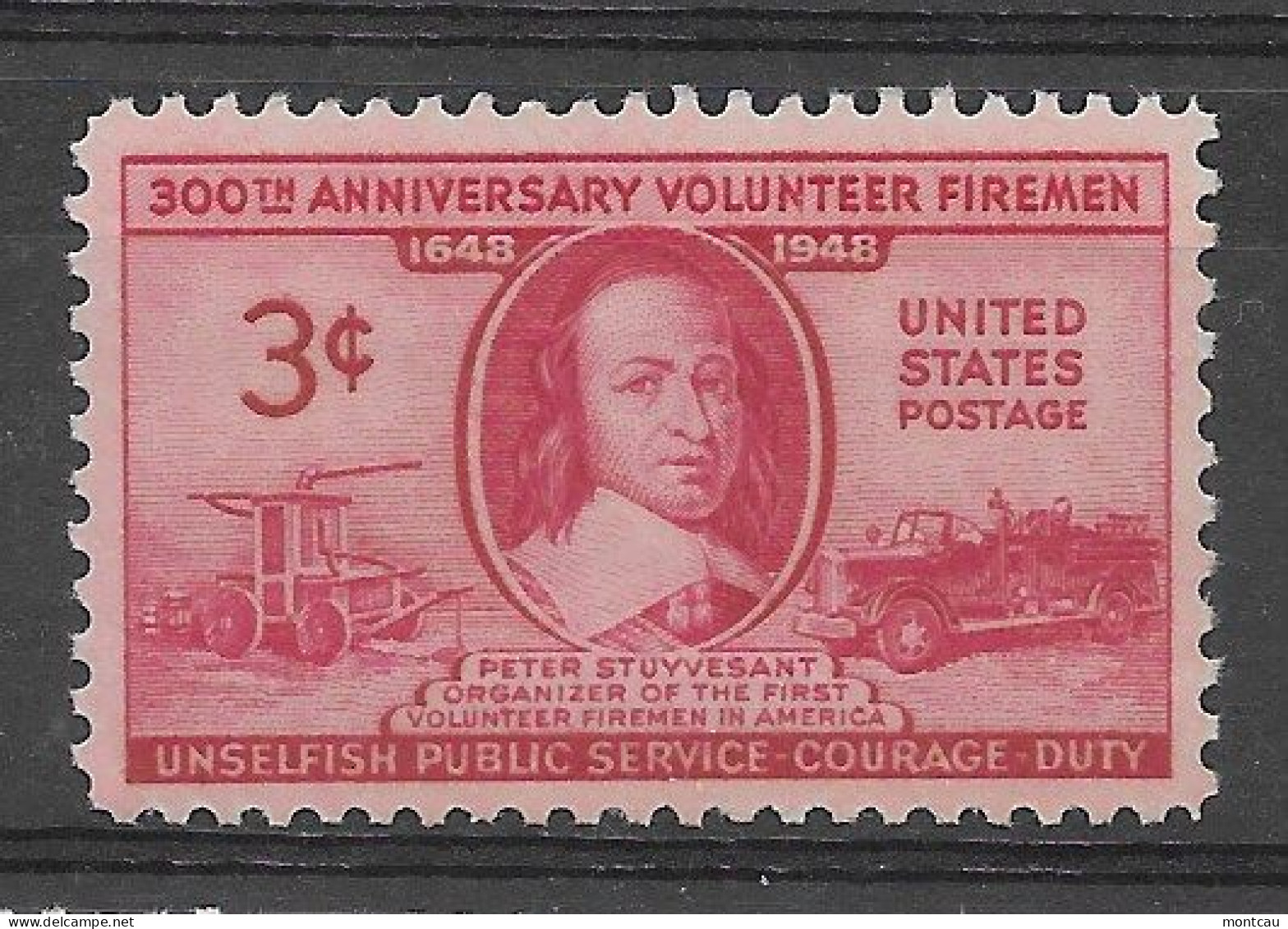 USA 1948.  Firemen Sc 971  (**) - Ungebraucht