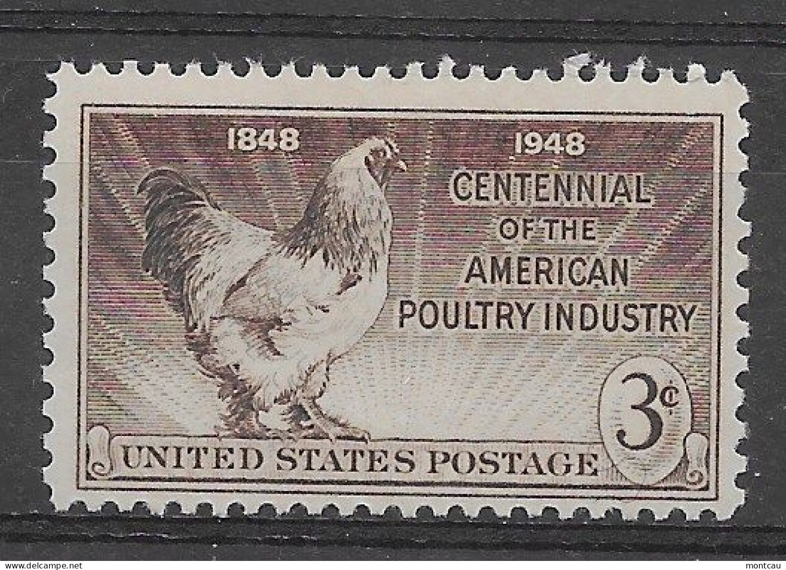 USA 1948.  Poultry Ind. Sc 968  (**) - Ongebruikt