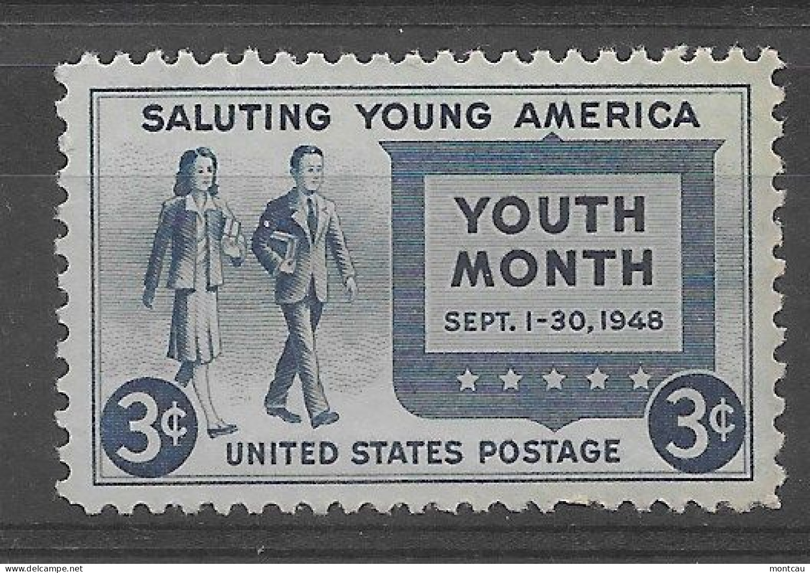 USA 1948.  Youth Month Sc 963  (**) - Unused Stamps