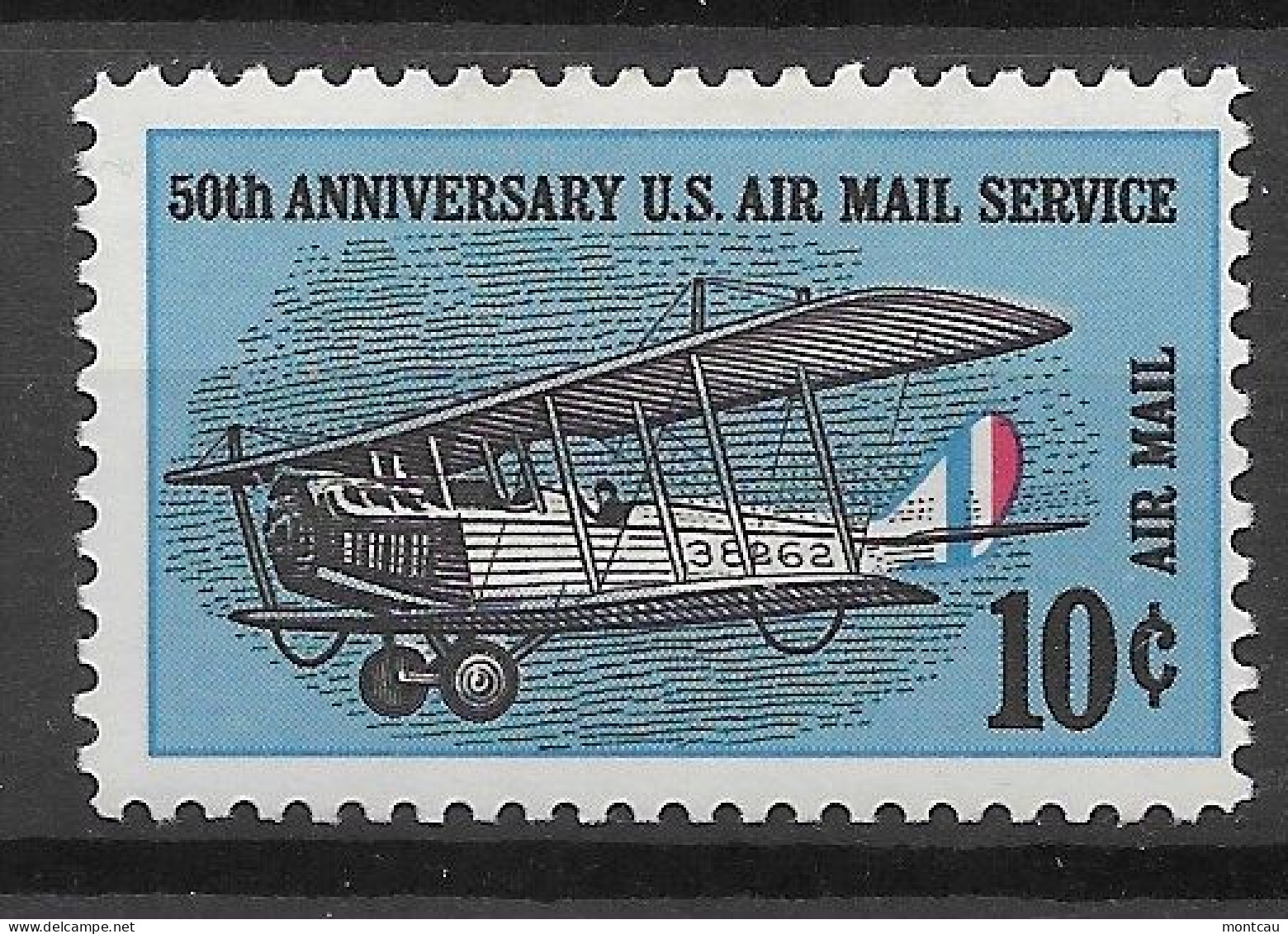 USA 1968.  Air Mail Sc C74  (**) - 3b. 1961-... Neufs