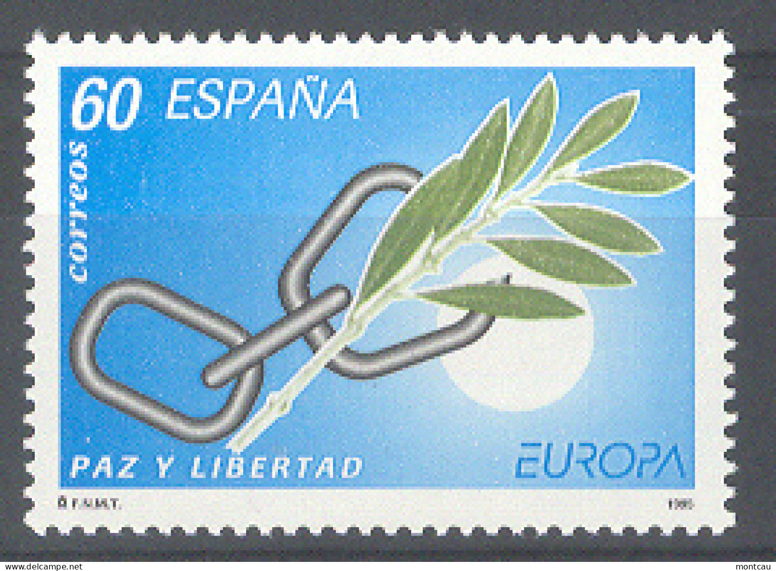 Spain 1995 - Europa, Paz Y Libertad Ed 3361 (**) - 1995