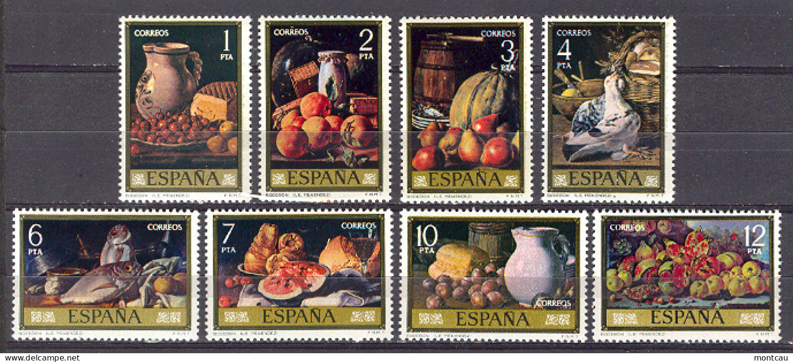 Spain 1976 - Menendez. Ed 2360-67 (**) - Unused Stamps