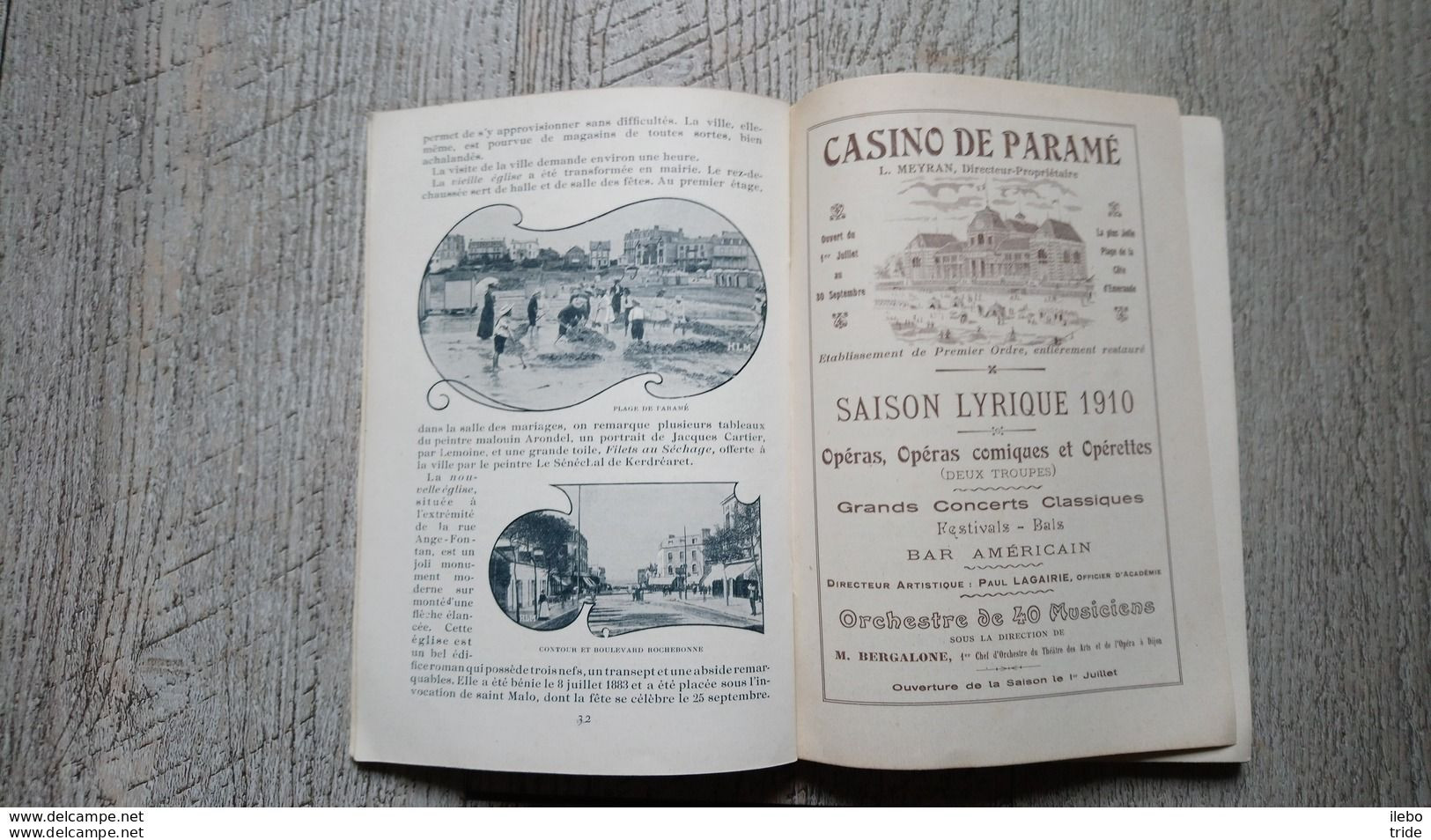Guide Illustré La Côte D'émeraude Cartes Cyclistes 1909 Boivin Renseignements Pratiques Historiques Saint Malo Paramé - Dépliants Touristiques