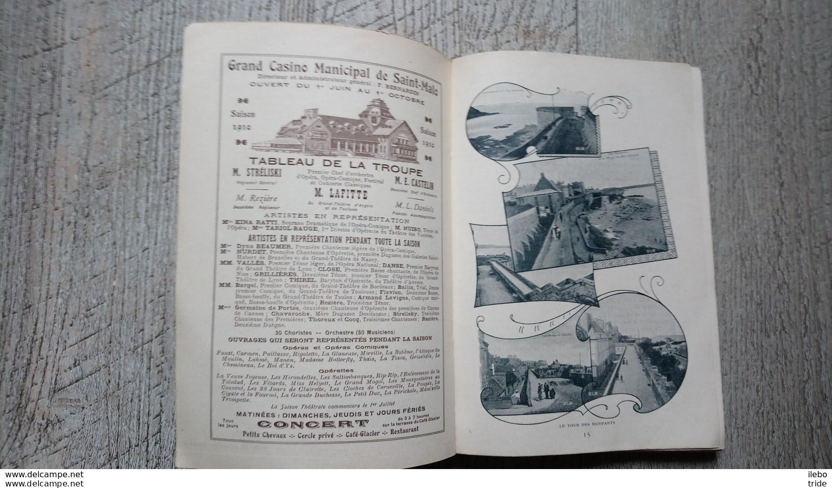 Guide Illustré La Côte D'émeraude Cartes Cyclistes 1909 Boivin Renseignements Pratiques Historiques Saint Malo Paramé - Tourism Brochures