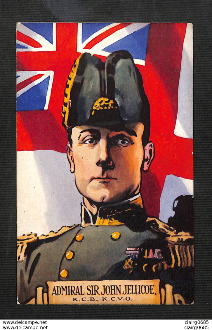 MILITARIA - ADMIRAL SIR JOHN JELLICOE - (peu Courante) - Characters