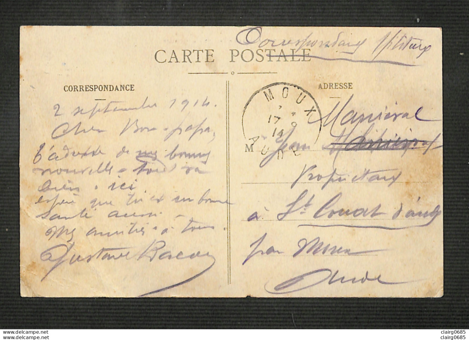 MILITARIA - Chasseurs à Cheval - Passage D'une Rivière - 1914 -(peu Courante) - Manovre