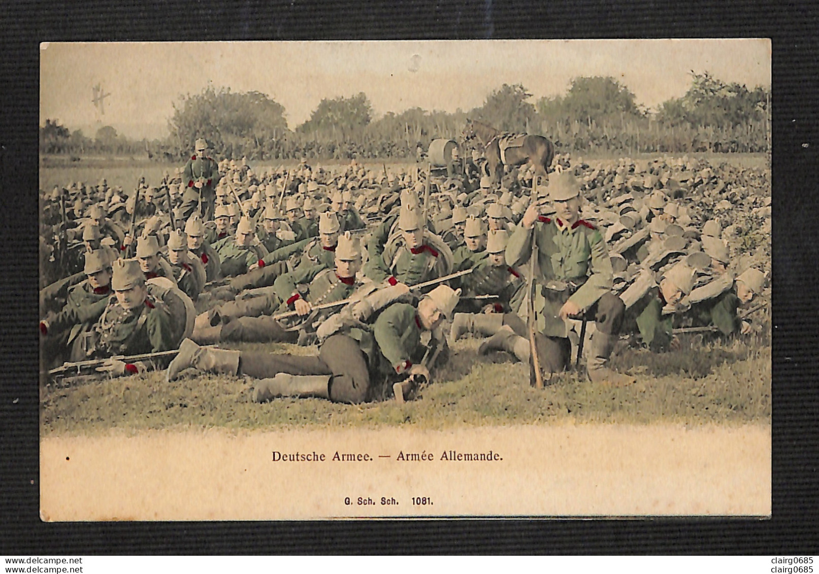 MILITARIA - GUERRE 14-18 - Deutsche Armee - Armée Allemande  - Weltkrieg 1914-18