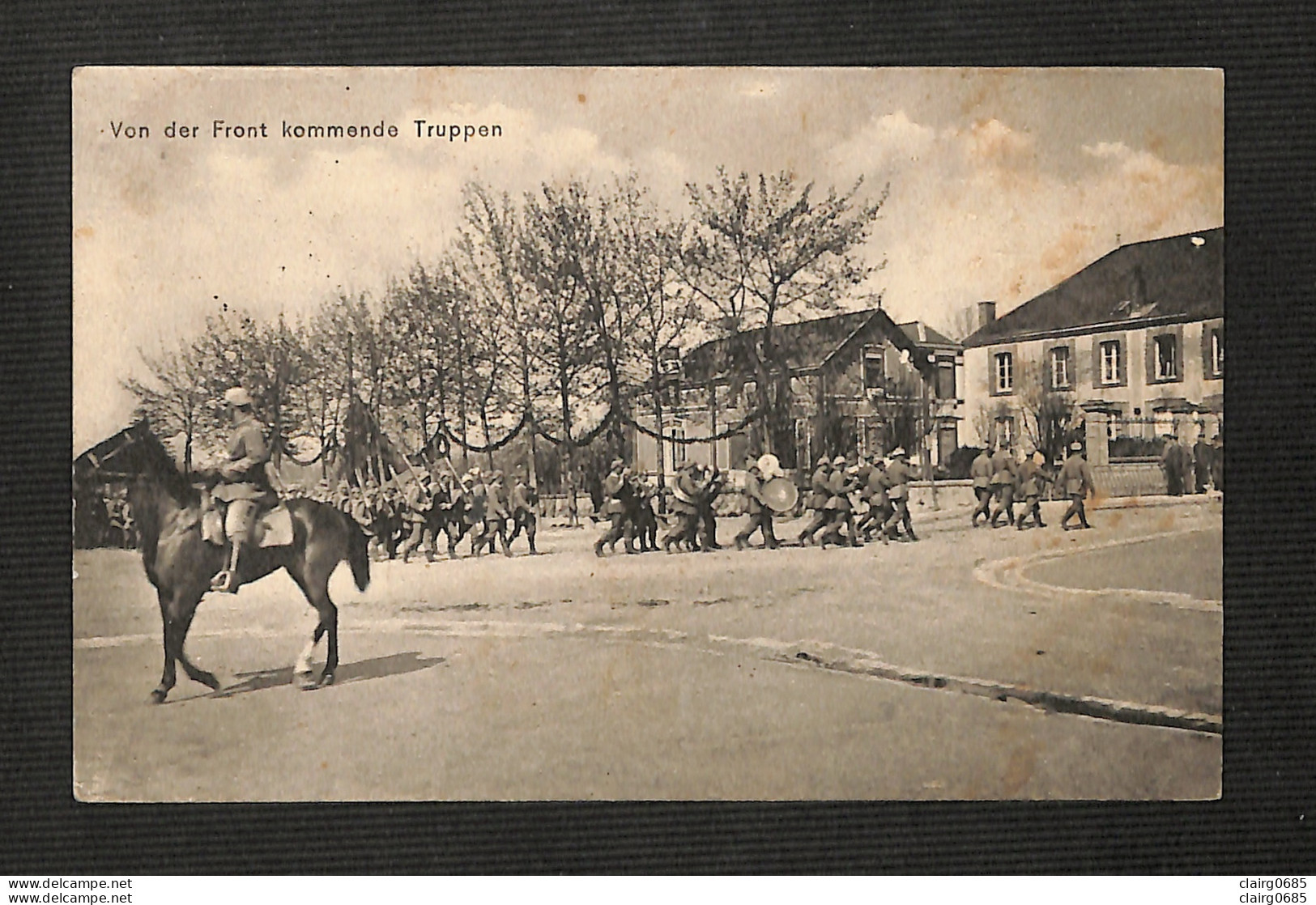 MILITARIA - GUERRE 14-18 - Deutsche Armee - Von Der Front Kommende Truppen - 1915 - Weltkrieg 1914-18