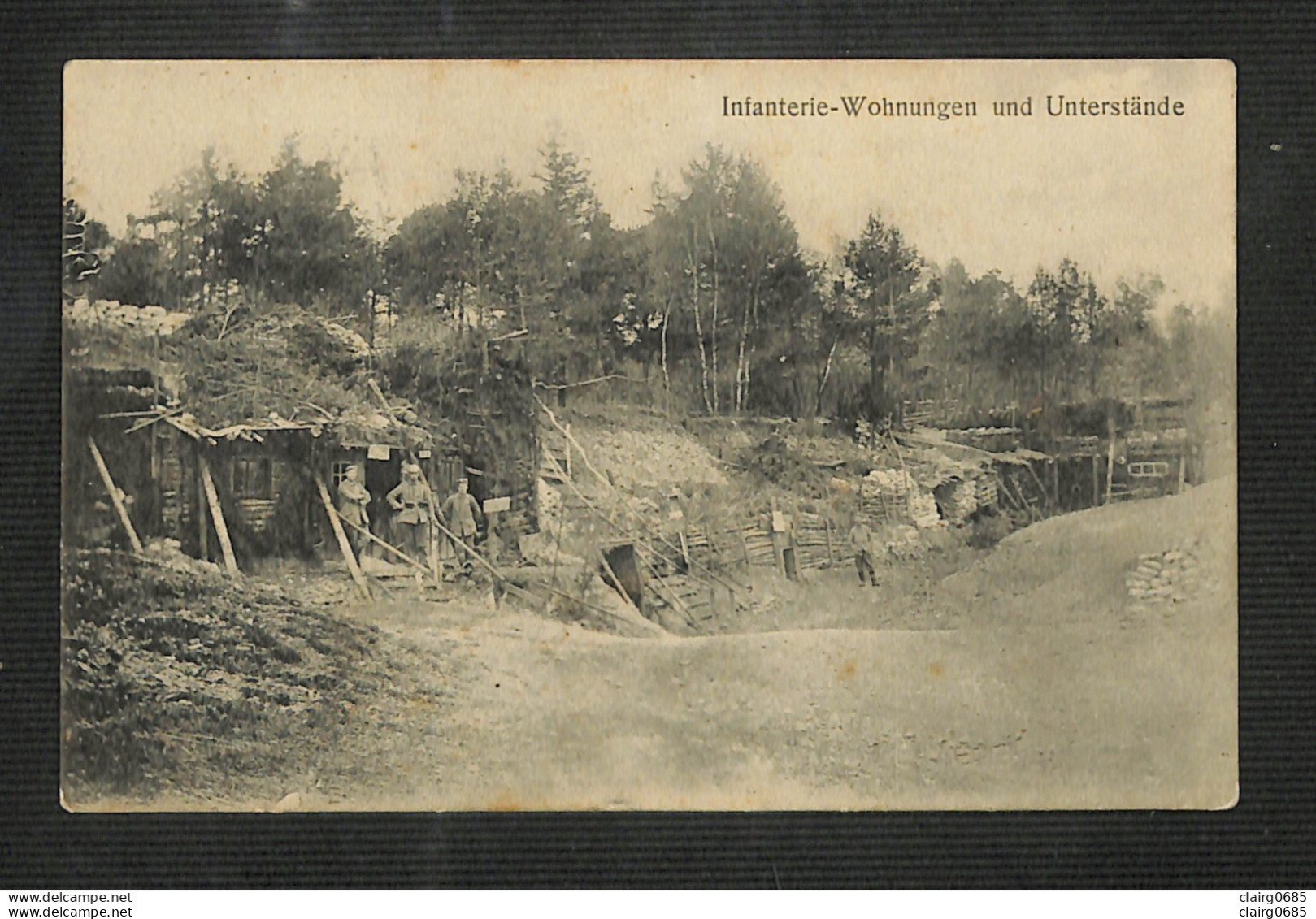 MILITARIA - Infanterie - Wohnungen Und Unterstände - 1915 - Weltkrieg 1914-18
