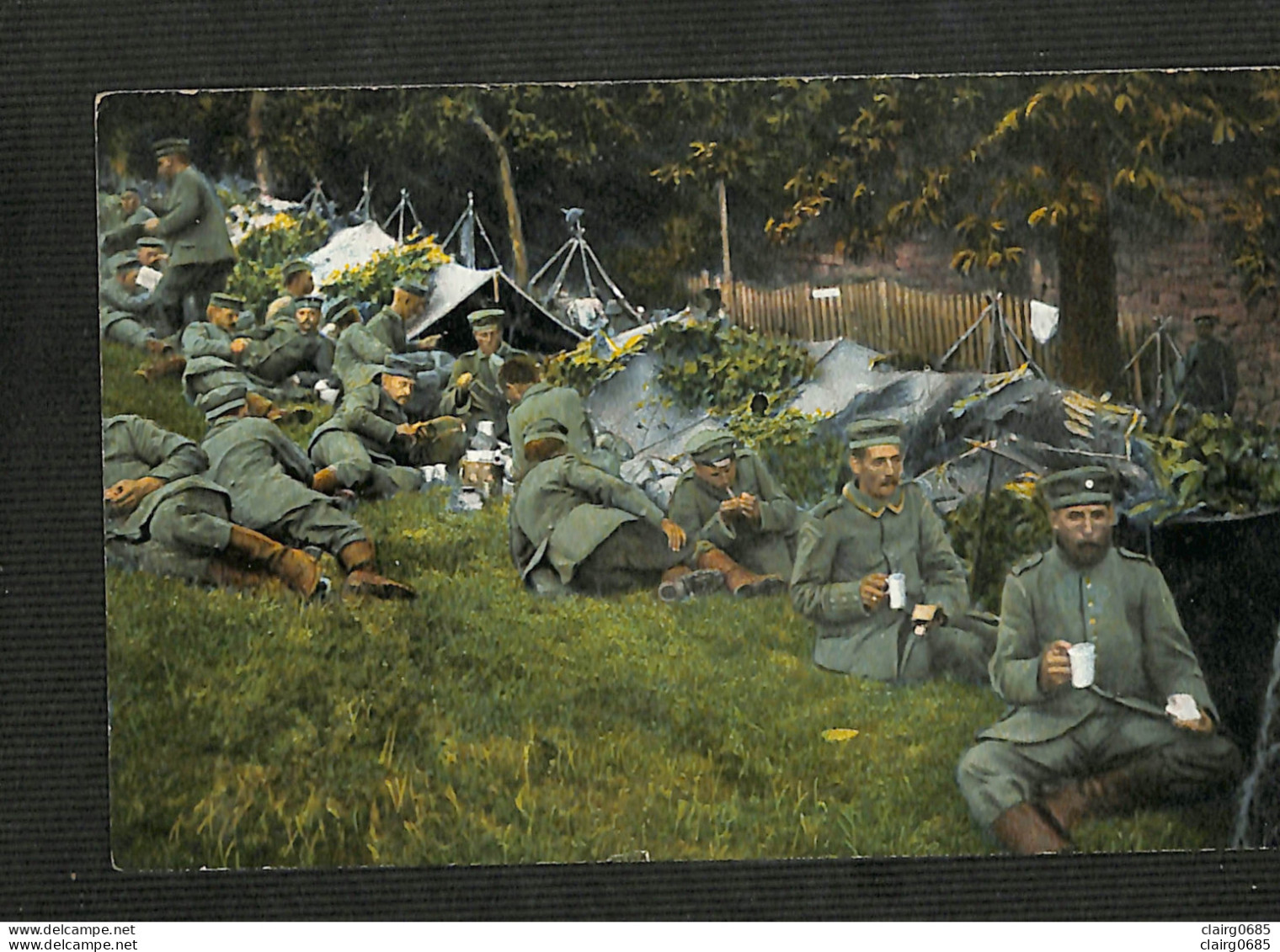 MILITARIA - KRIEGSBILDER AUS DEN  VOGESEN - Lager - (peu Courante) - Weltkrieg 1914-18