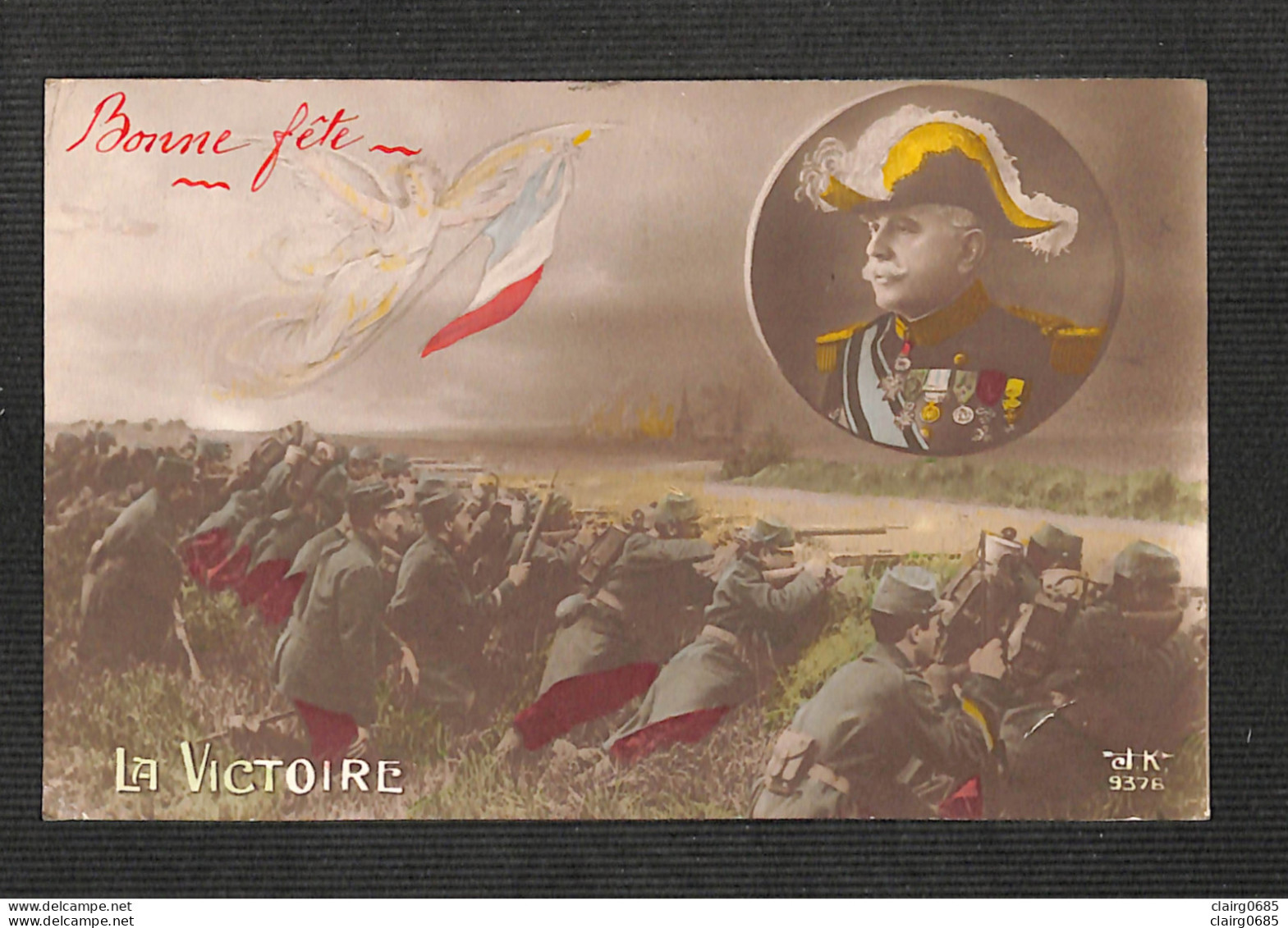 MILITARIA - Patriotique - BONNE FETE - LA VICTOIRE - 1915 - Patriottisch