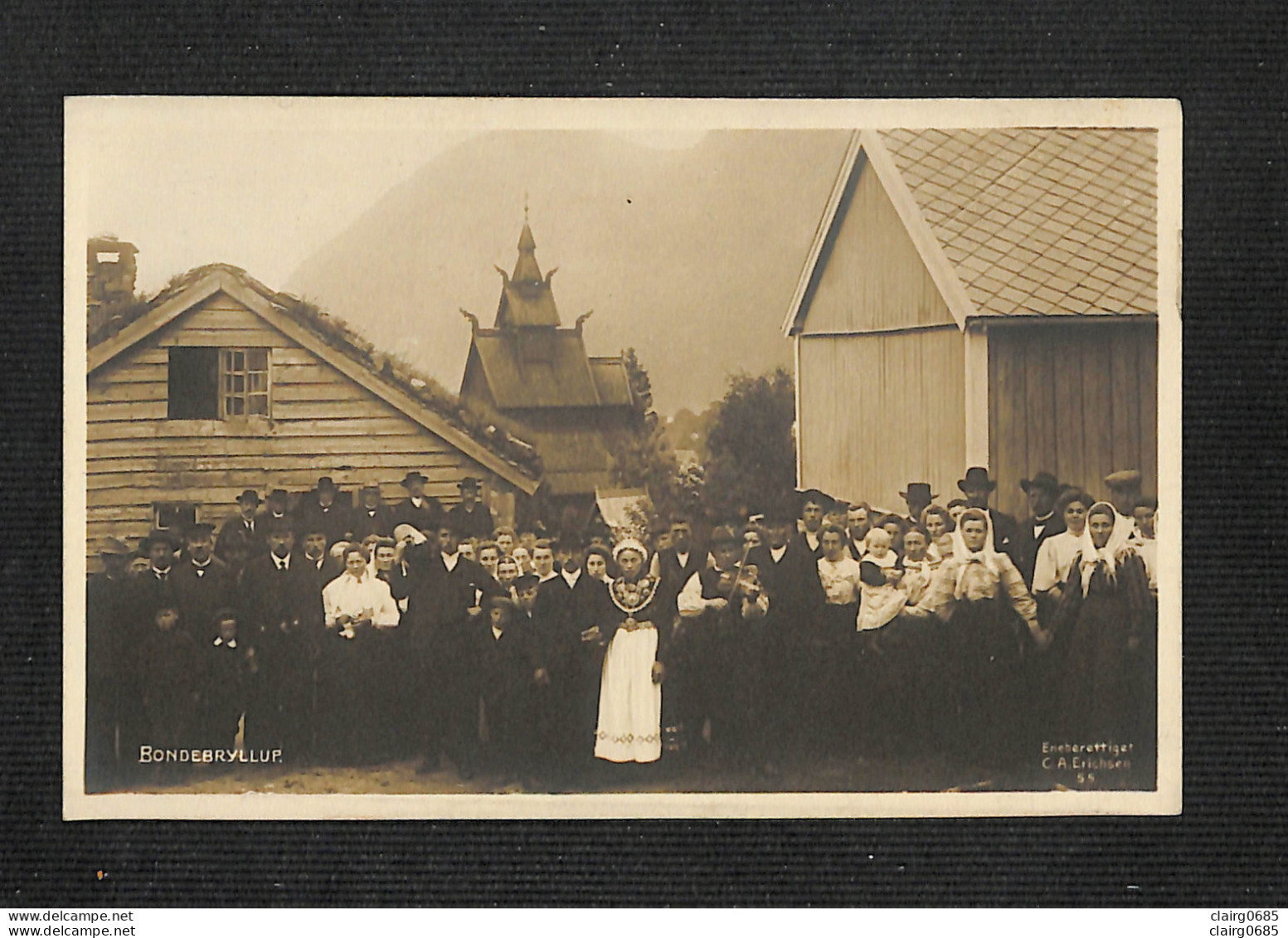 NORVEGE - NORGE - BONDEBRYLLUP - Carte Photo - Noorwegen