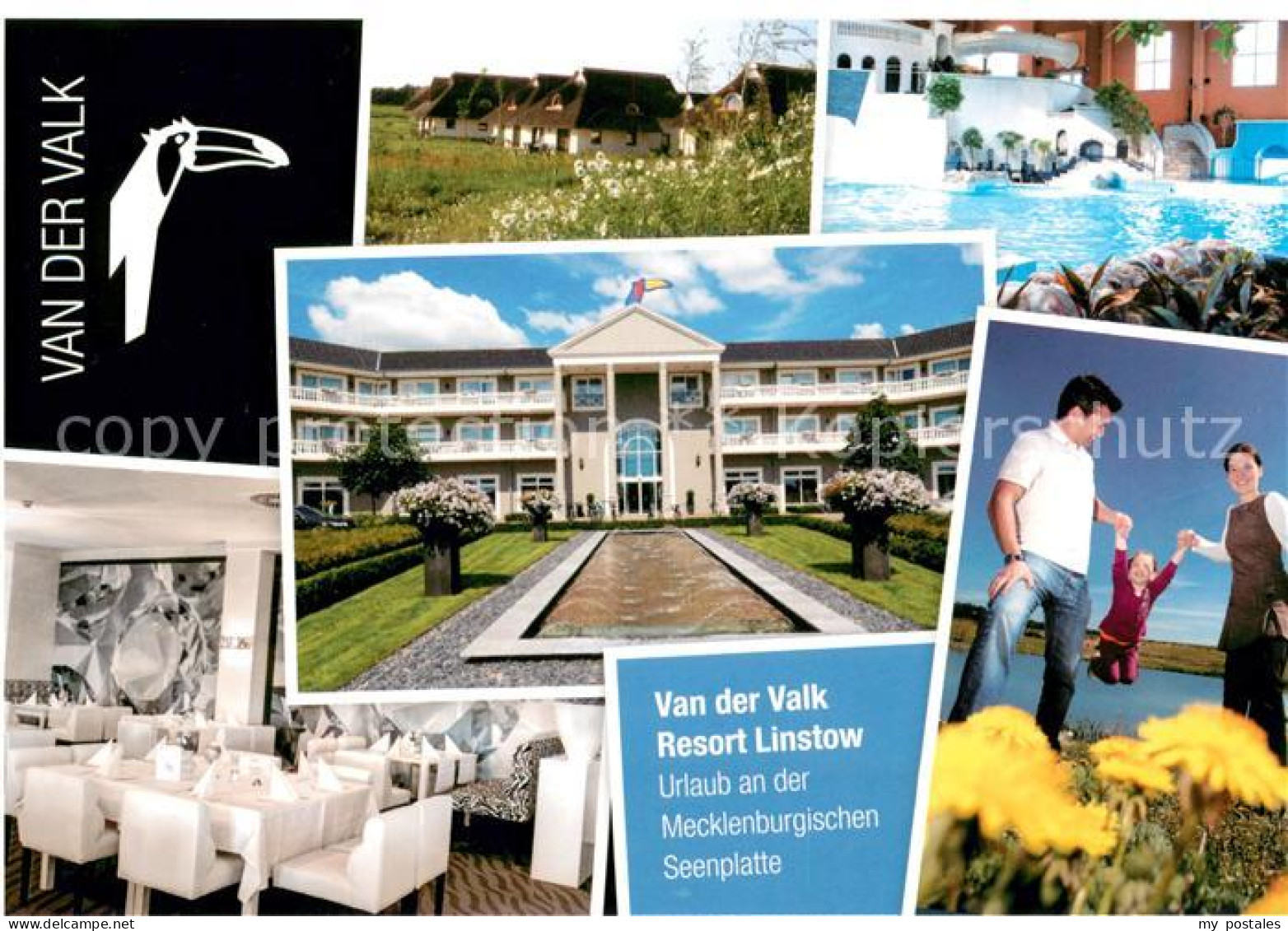 73653065 Linstow Van Der Valk Resort Speisesaal Hallenbad Linstow - Altri & Non Classificati
