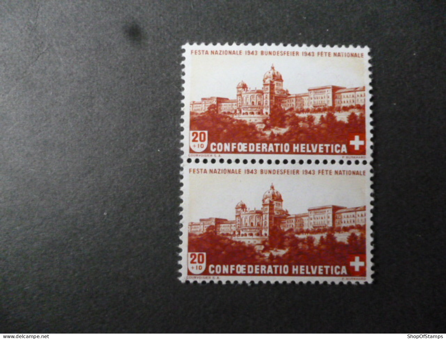 SWITZERLAND SG   MINT PAIR - Other & Unclassified