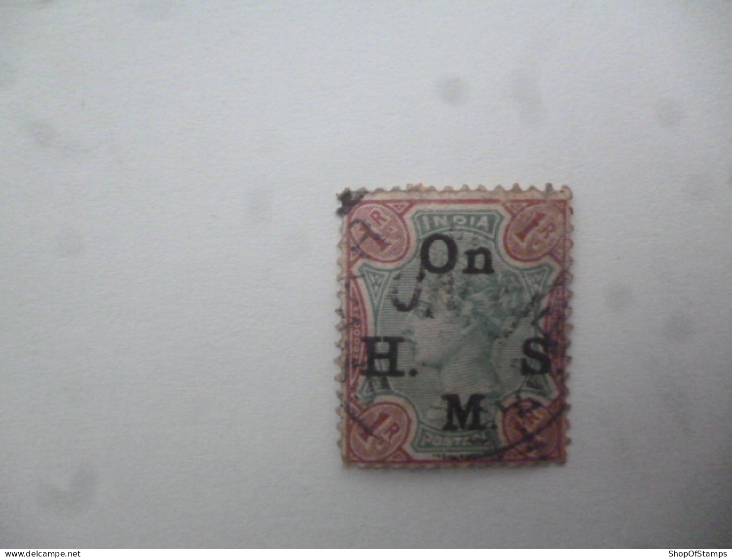 INDIA SG O48 SERVICE 1R FINE USED - Other & Unclassified