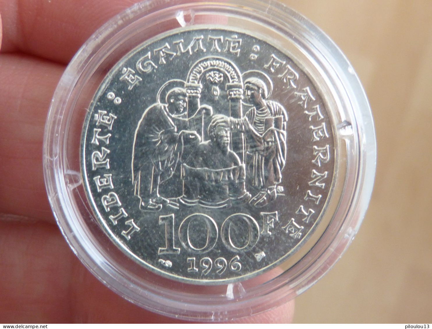 Essai De La 100 Francs Clovis 1996 FDC - Pruebas