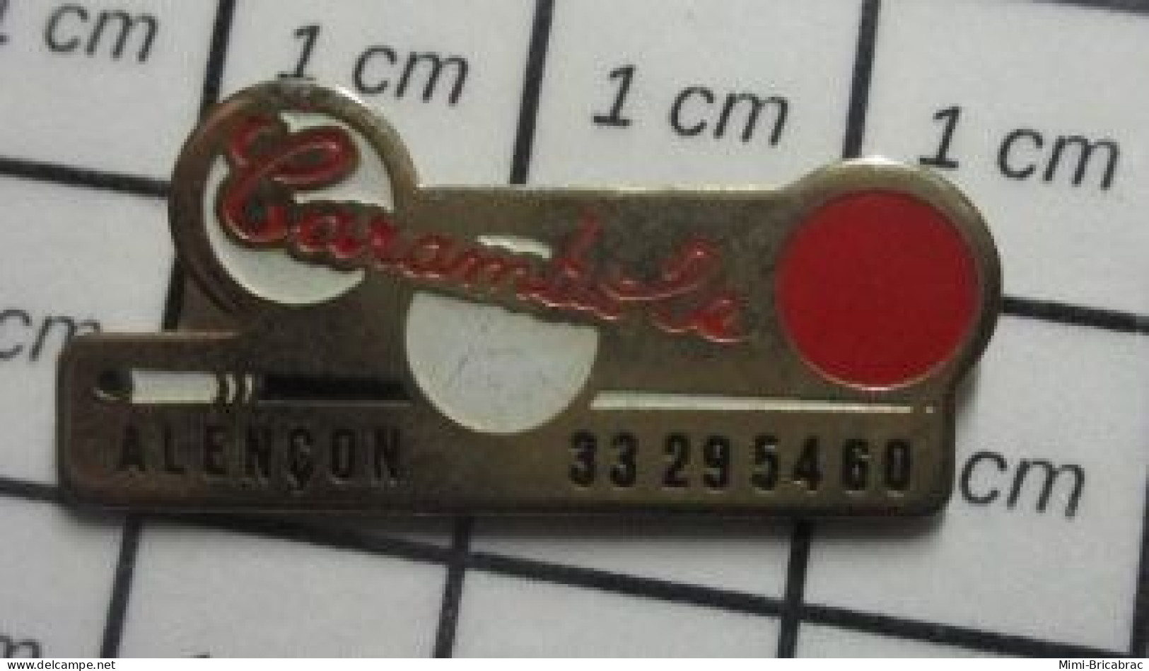 3517 Pin's Pins / Beau Et Rare / SPORTS / BILLARD LA CARAMBOLE ALENCON - Billiards