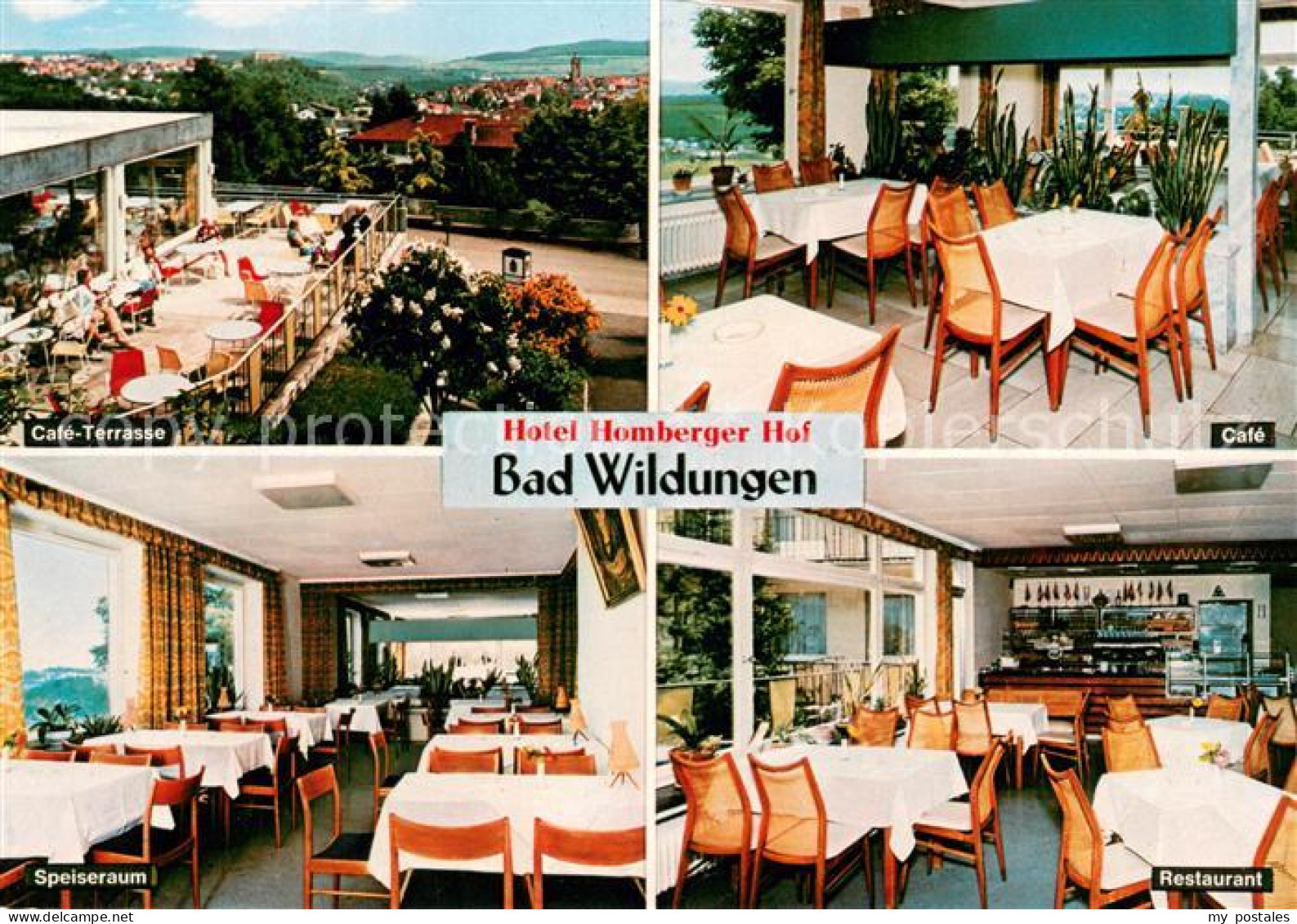 73652925 Bad Wildungen Hotel Restaurant Homberger Hof Cafe Terrasse Bad Wildunge - Bad Wildungen