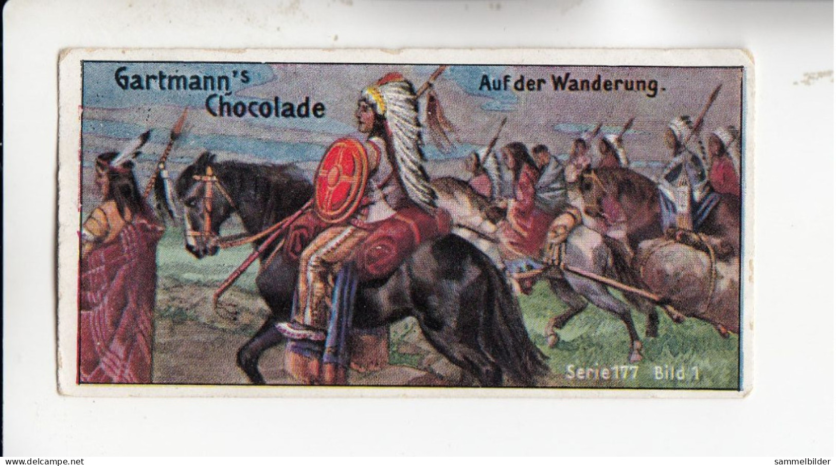 Gartmann  Indianerleben   Auf Der Wanderung   Serie 177 #1 Von 1906 - Sonstige & Ohne Zuordnung