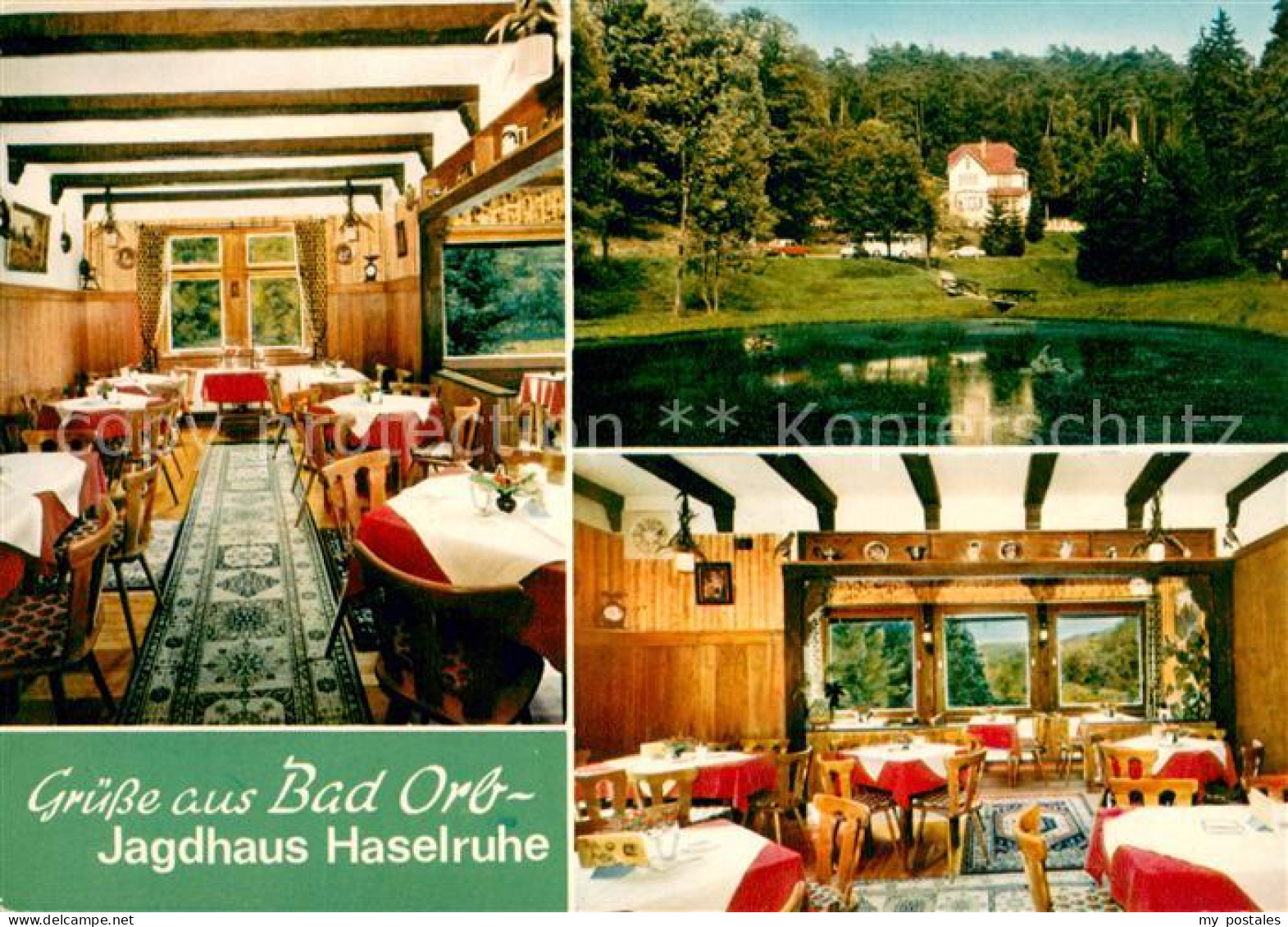 73652875 Bad Orb Cafe Restaurant Jagdhaus Haselruhe Teich Bad Orb - Bad Orb