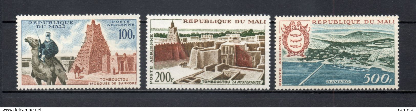 MALI  PA  N° 12 à 14    NEUFS SANS CHARNIERE  COTE 25.00€    MOSQUEE  VILLE PAYSAGE - Mali (1959-...)